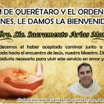 LA CIRM DE QUERÉTARO Y EL ORDEN DE LAS VÍRGENES, BIENVENIDA AL Pbro. Lic. Sacramento Arías Montoya. LA CIRM DE QUERÉTARO Y EL ORDEN DE LAS VÍRGENES, BIENVENIDA AL Pbro. Lic. Sacramento Arías Montoya.