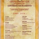 EXPOSICIÓN CIRCULAR SOLEMNE DEL SANTÍSIMO SACRAMENTO (AD INSTAR QUADRAGINTA HORARUM) A MODO DE LAS “CUARENTA HORAS” (40 HORAS) AÑO 2018. EXPOSICIÓN CIRCULAR SOLEMNE DEL SANTÍSIMO SACRAMENTO (AD INSTAR QUADRAGINTA HORARUM) A MODO DE LAS “CUARENTA HORAS” (40 HORAS) AÑO 2018.