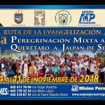 4a PEREGRINACIÓN MIXTA A PIE QUERÉTARO A JALPAN DE SERRA. 4a PEREGRINACIÓN MIXTA A PIE QUERÉTARO A JALPAN DE SERRA.