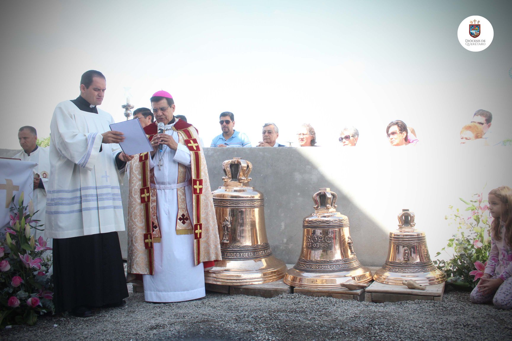 BENDICIÓN DE CAMPANAS, Parroquia San Judas Tadeo. – Diócesis de Querétaro BENDICIÓN DE CAMPANAS, Parroquia San Judas Tadeo. – Diócesis de Querétaro