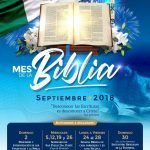 MES DE BIBLIA. SEPTIEMBRE 2018. MES DE BIBLIA. SEPTIEMBRE 2018.