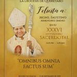 XXXVI ANIV. ORDENACIÓN SACERDOTAL DE MONS. FAUSTINO. XXXVI ANIV. ORDENACIÓN SACERDOTAL DE MONS. FAUSTINO.