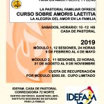 CURSO SOBRE “AMORIS LEATITIA”, La Alegría del amor en la familia. CURSO SOBRE “AMORIS LEATITIA”, La Alegría del amor en la familia.