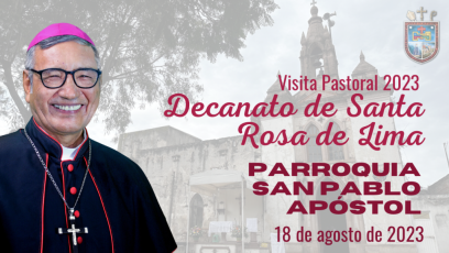 VISITA PASTORAL PARROQUIA SAN PABLO APÓSTOL, MONTENEGRO 18 DE AGOSTO 2023