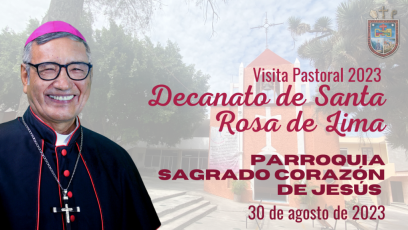 VISITA PASTORAL PARROQUIA SAGRADO CORAZÓN DE JESÚS, PUERTO DE AGUIRRE  30  DE AGOSTO 2023