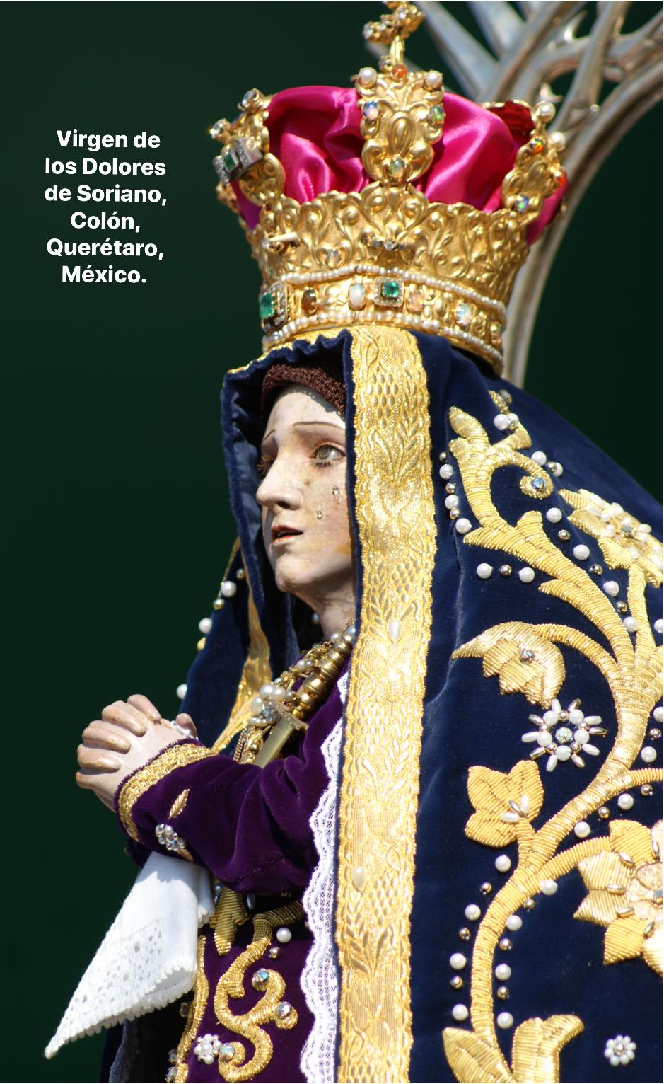 NOVENA DE LA SANTÍSIMA VIRGEN DE LOS DOLORES EN SU IMAGEN DE SORIANO» – Diócesis de Querétaro NOVENA DE LA SANTÍSIMA VIRGEN DE LOS DOLORES EN SU IMAGEN DE SORIANO» – Diócesis de Querétaro