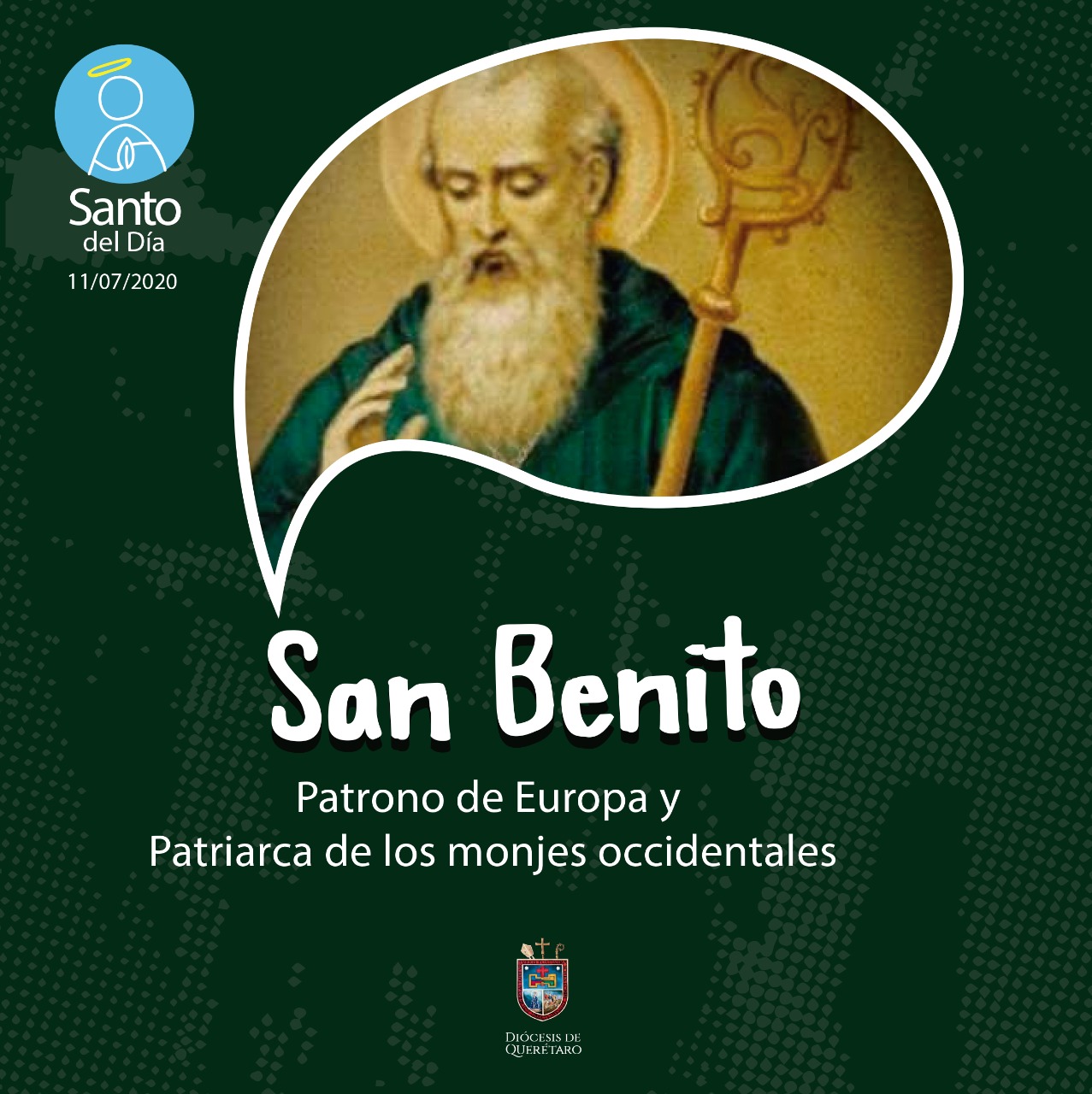Arquidiócesis Primada de México on X: San Benito, ruega por nosotros. En  este día, celebramos a San Benito Abad, patrono de Europa, fundador de la  Orden de los Benedictinos y un santo
