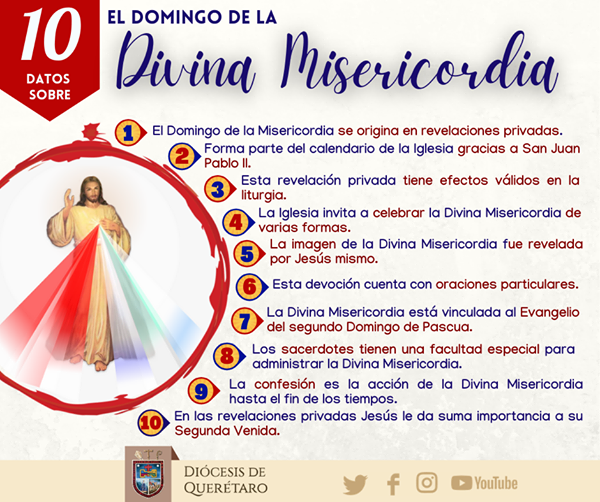 10 DATOS QUE DEBES SABER SOBRE EL DOMINGO DE LA DIVINA MISERICORDIA