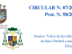 Portada Circular. N. 07/2023. Prot. N. 58/2023. Asunto: Visita de las reliquias de San Chárbel a nuestra Diócesis 2