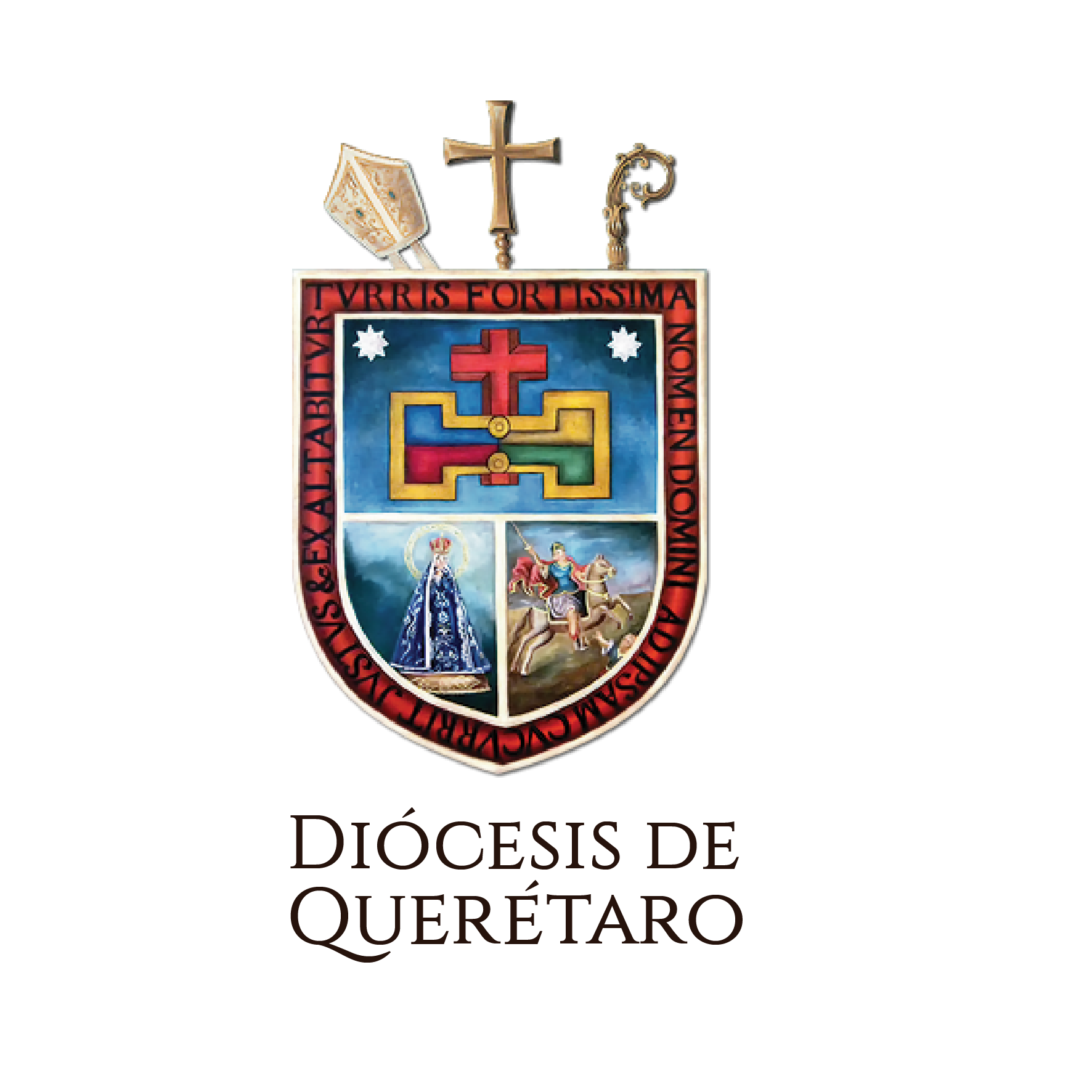 Escudo de la diócesis de Querétaro 