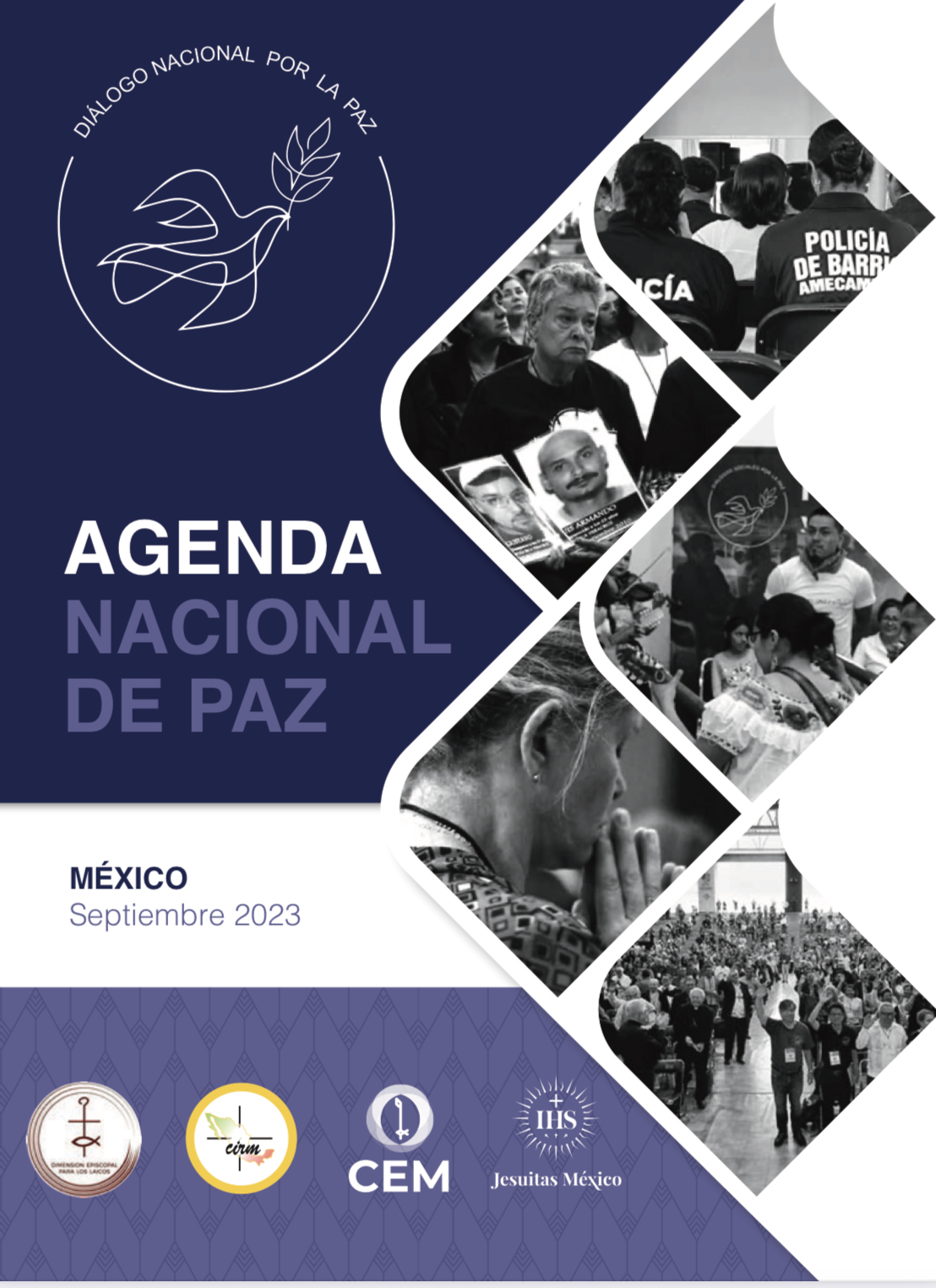 Portada Agenda nacional de paz