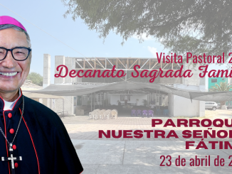 Portada Visita Pastoral a la Parroquia Nuestra Señora de Fátima. Decanato Sagrada Familia. 23 de abril de 2024.