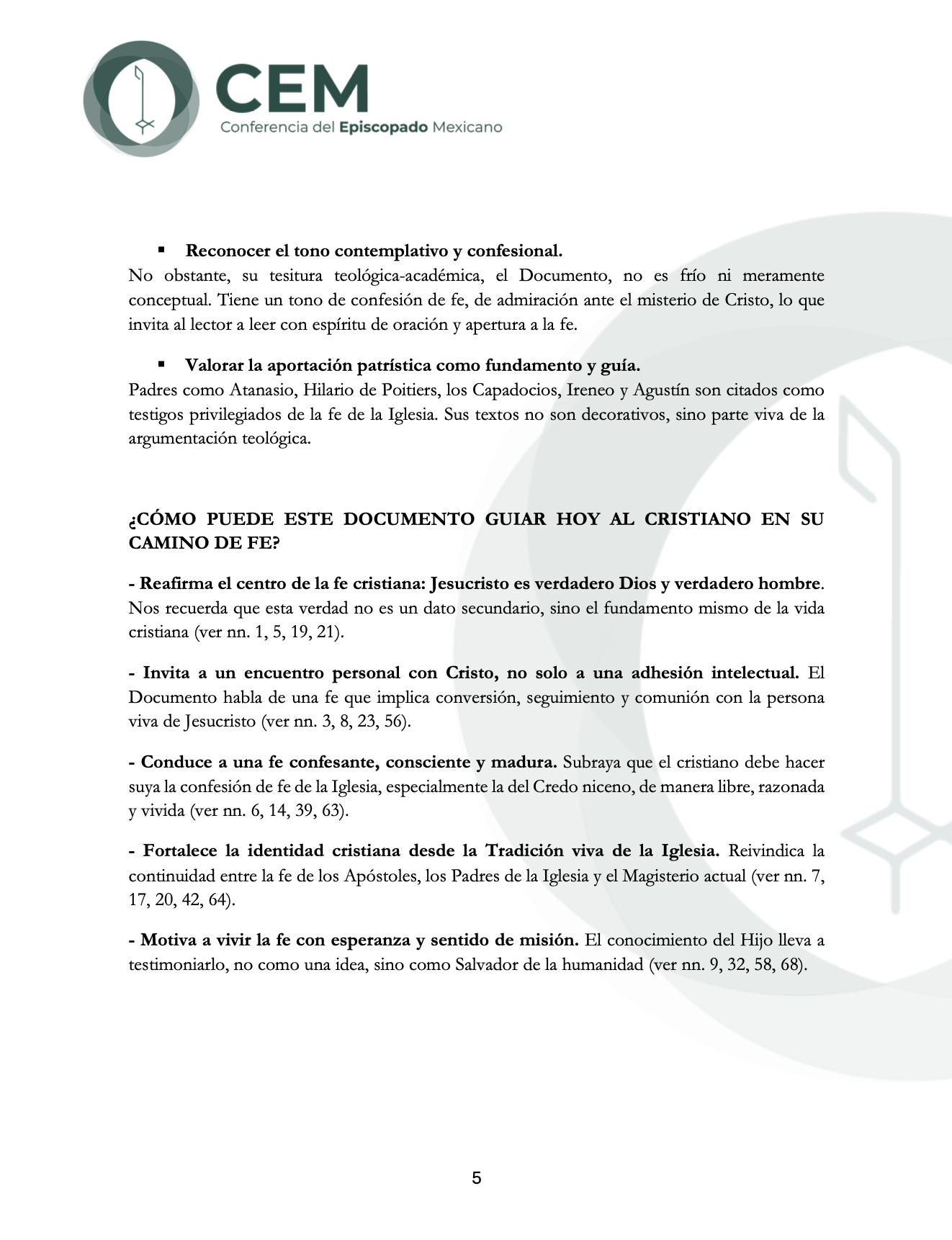 JESUCRISTO, HIJO DE DIOS, SALVADOR. De la Comisión Teológica Internacional a 1700 años del Concilio Ecuménico de Nicea 325-2025-5